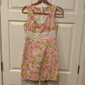 Lilly Pulitzer Pink and Green Dress